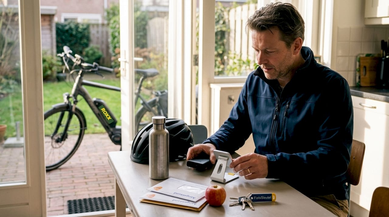 Forenzen testen handige gadgets voor e-bike reizen