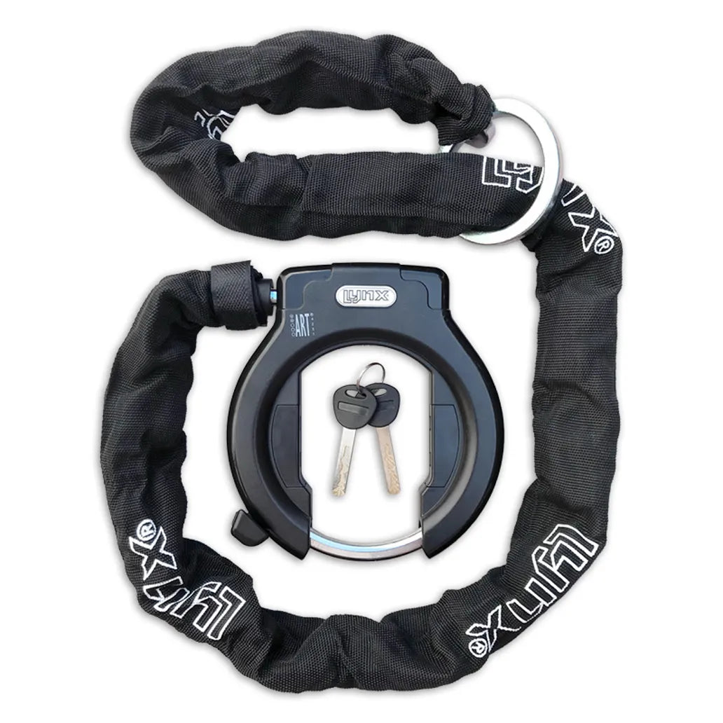 Lynx Lazo Ringslot met Insteekketting 120cm