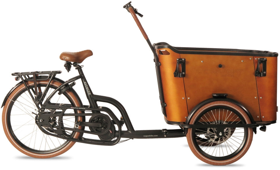 Vogue Avenger mat bruin elektrische bakfiets