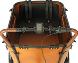 Vogue Superior Deluxe Bruin – Elektrische Bakfiets | Twee Wielen Voor