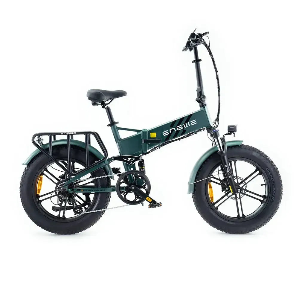 Engwe Engine Pro 2.0 Groen – Elektrische Vouwfiets | Krachtige E-bike Veelzijdig