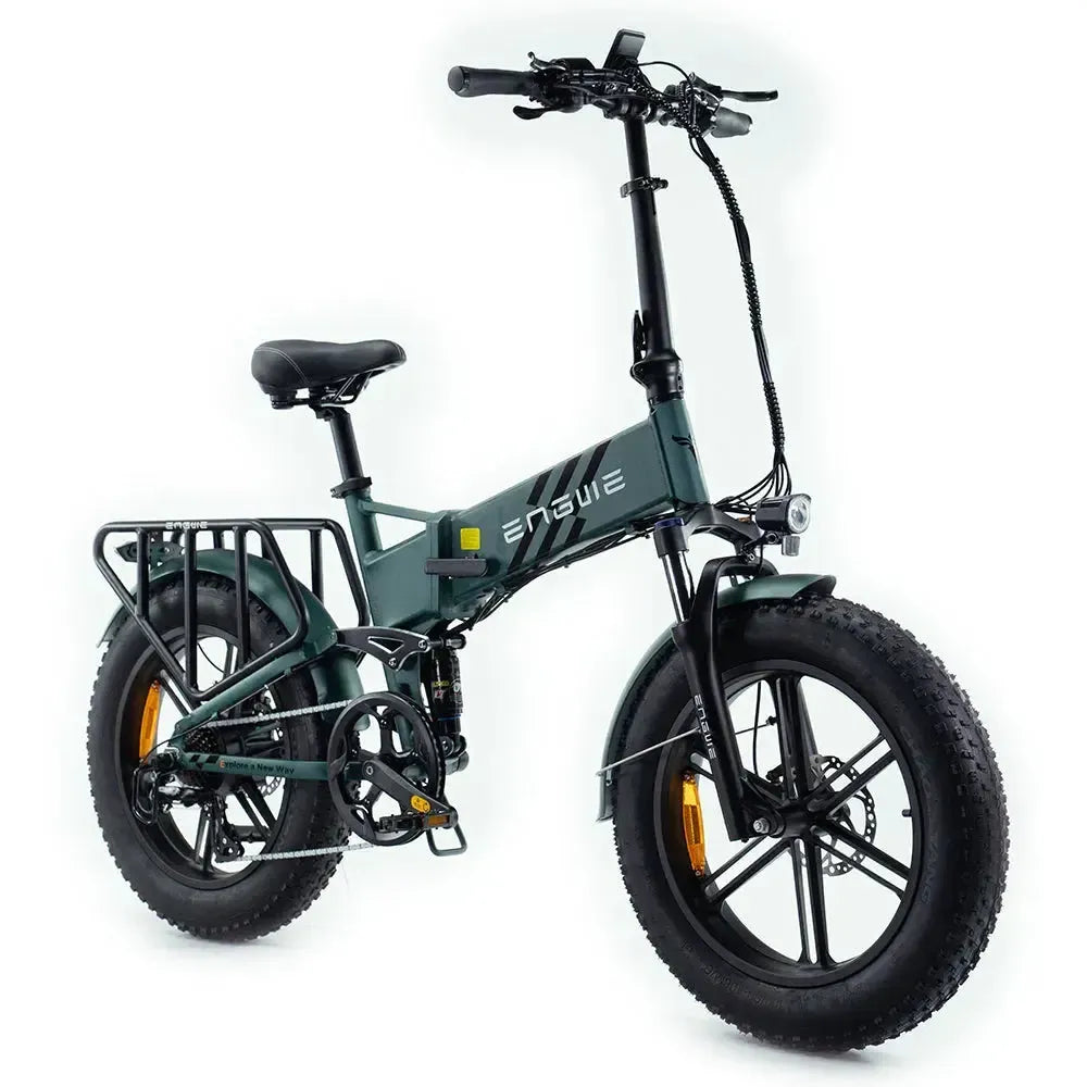 Engwe Engine Pro 2.0 Groen – Elektrische Vouwfiets | Krachtige E-bike Veelzijdig