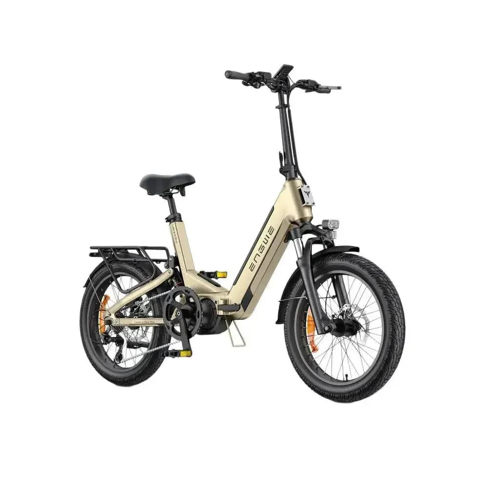 ENGWE L20 3.0 Pro Champagne – Comfortabele e-bike met lage instap
