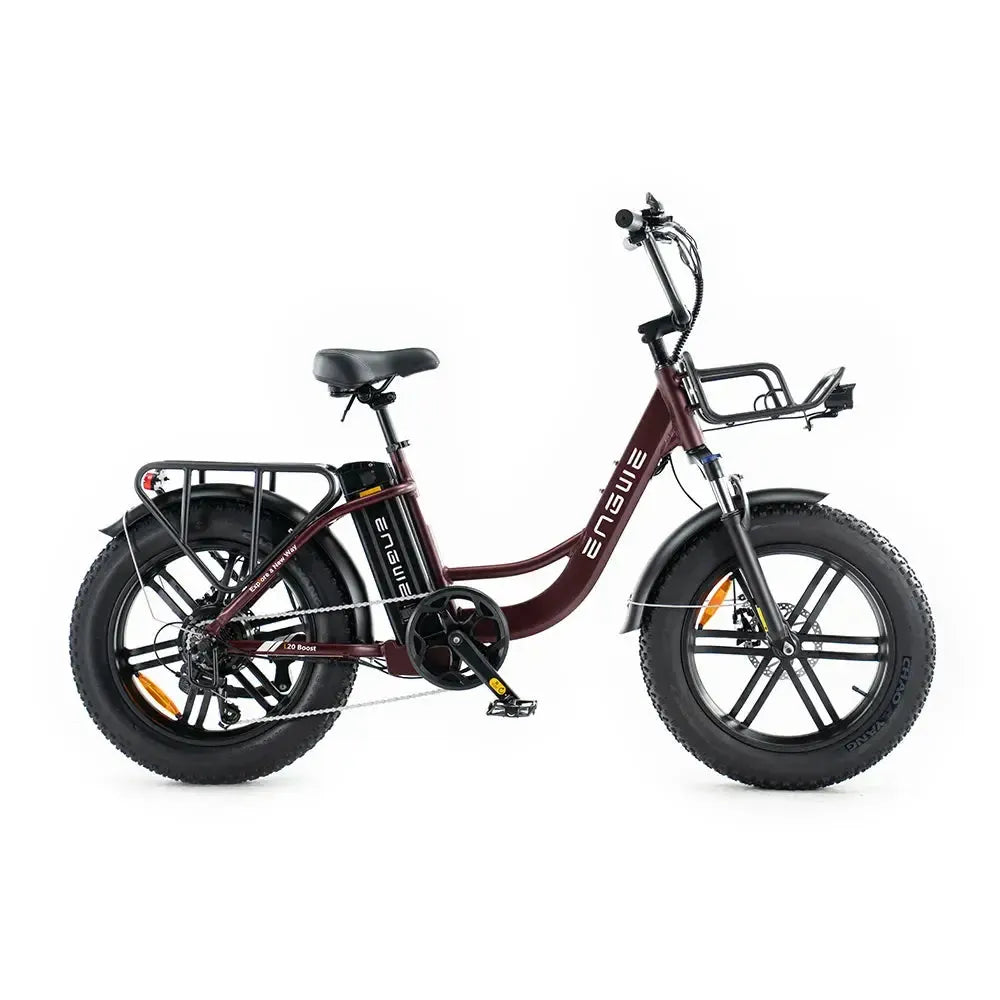 ENGWE L20 Boost Rood – Comfortabele e-bike met lage instap