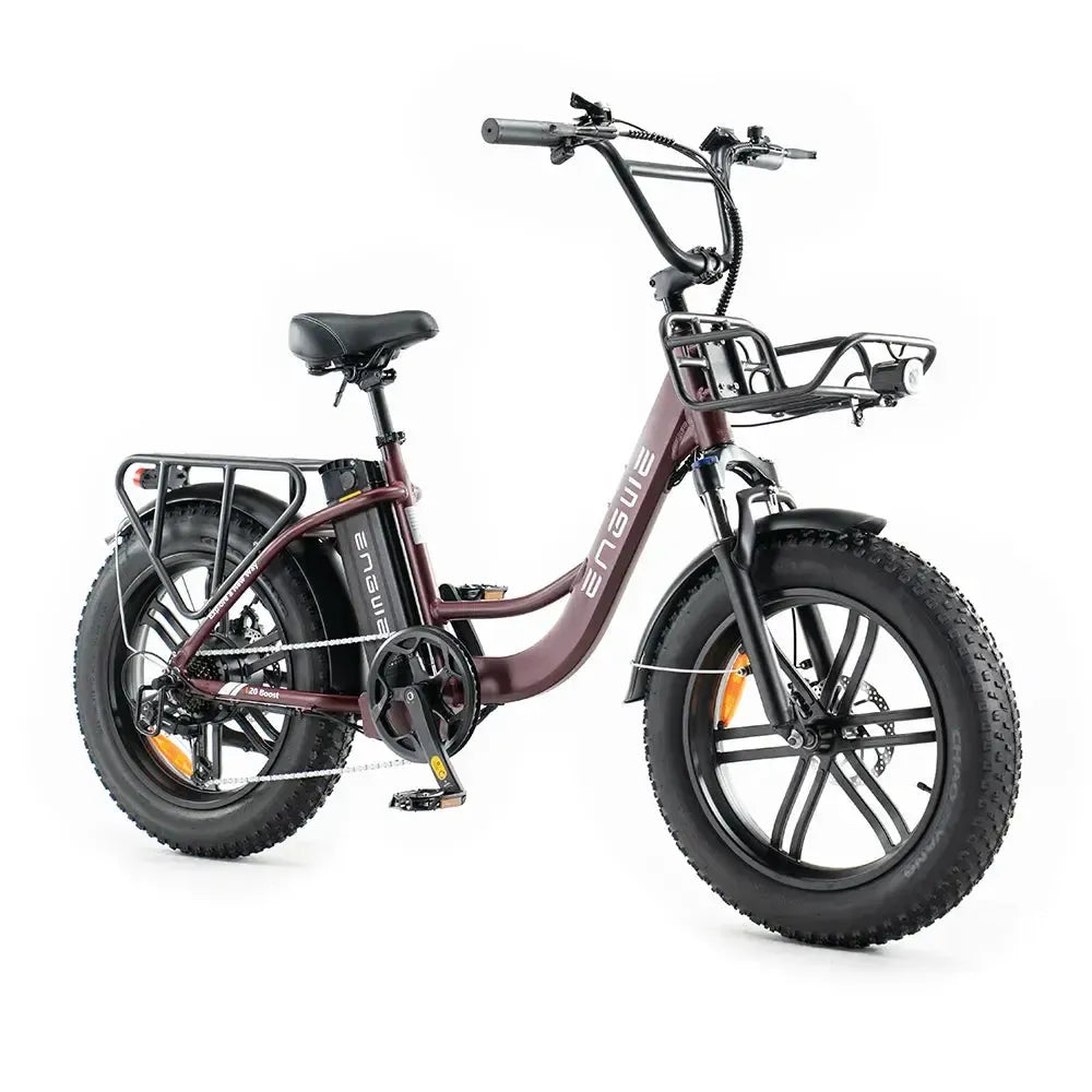 ENGWE L20 Boost Rood – Comfortabele e-bike met lage instap