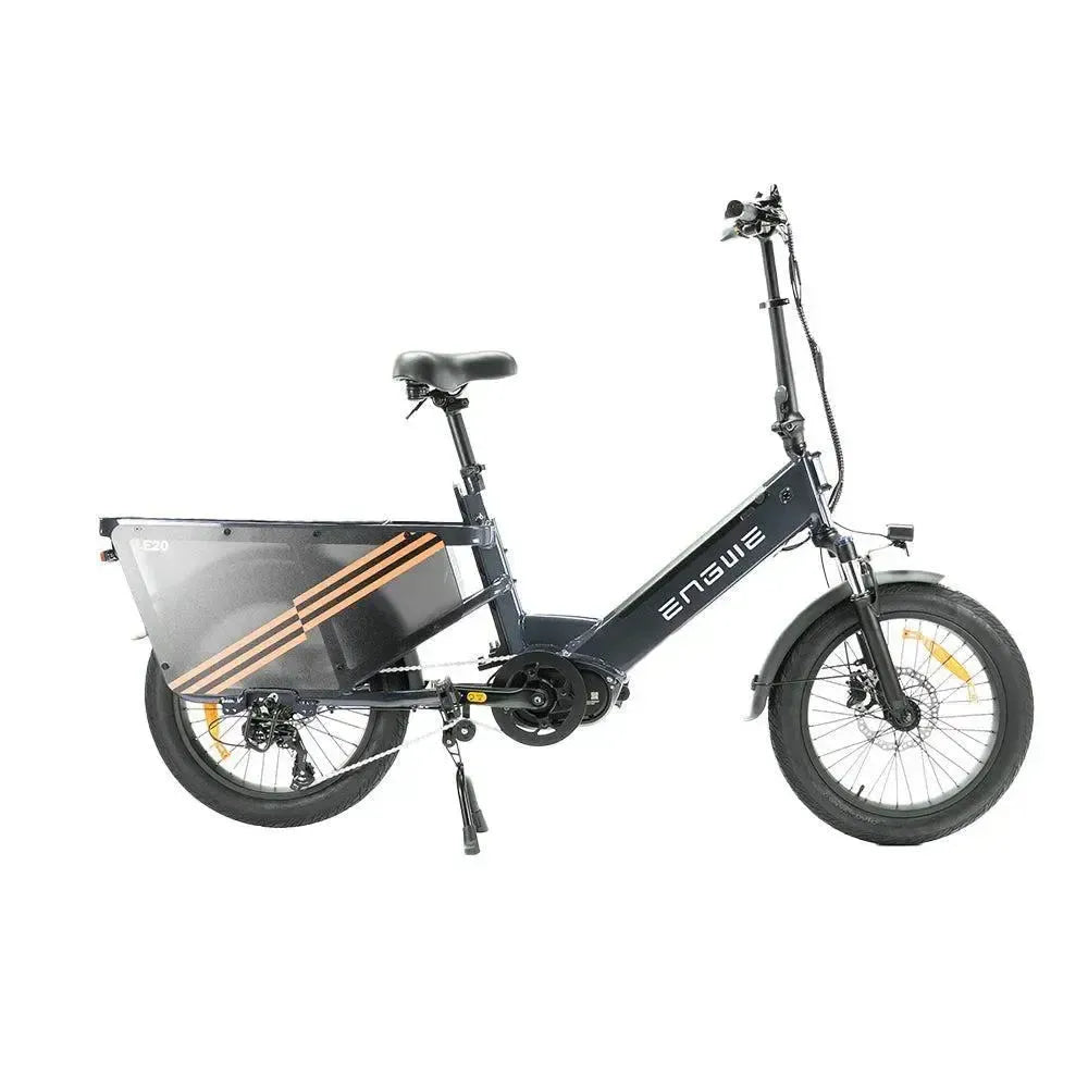ENGWE LE20 Grijs – Elektrische Lage Instap Longtail