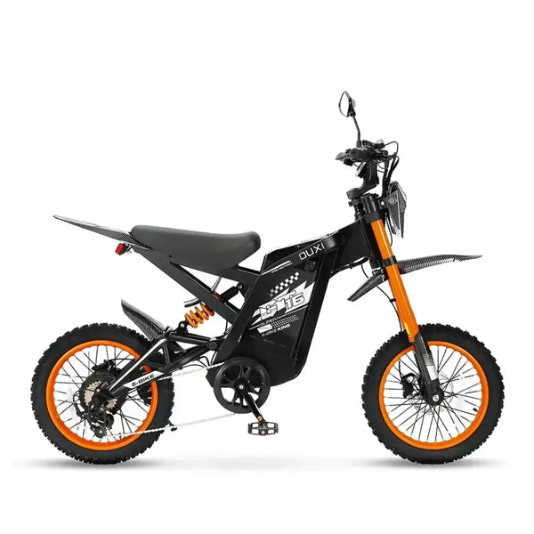 OUXI GT16 Oranje compacte e-bike
