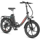 Maxtron Mule Grijs – Opvouwbare Elektrische Fiets | Lichte E-bike Stad & Woon-werk