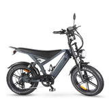 OUXI GT20 Grey – Elektrische Fatbike Stoer Design | E-bike Stad & Woon-werk 25km/u