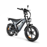 OUXI GT20 Grey – Elektrische Fatbike Stoer Design | E-bike Stad & Woon-werk 25km/u