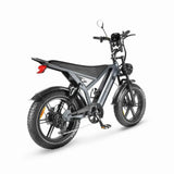 OUXI GT20 Grey – Elektrische Fatbike Stoer Design | E-bike Stad & Woon-werk 25km/u