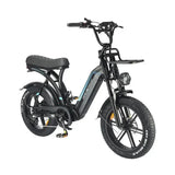 OUXI Q8 Fatbike Zwart - Lage instap