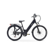 Pixar C1 Zwart – Elektrische Stadsfiets Zwart Lage Instap | E-bike Woon-werk & Recreatief
