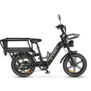 OUXI Q10 longtail e-bike met cargo mand