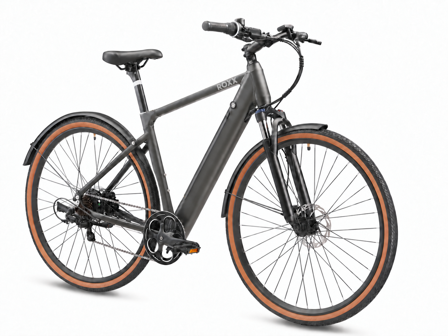 Roxx Gravel Grey - Een comfortabele e-bike voor dagelijks woon-werkverkeer