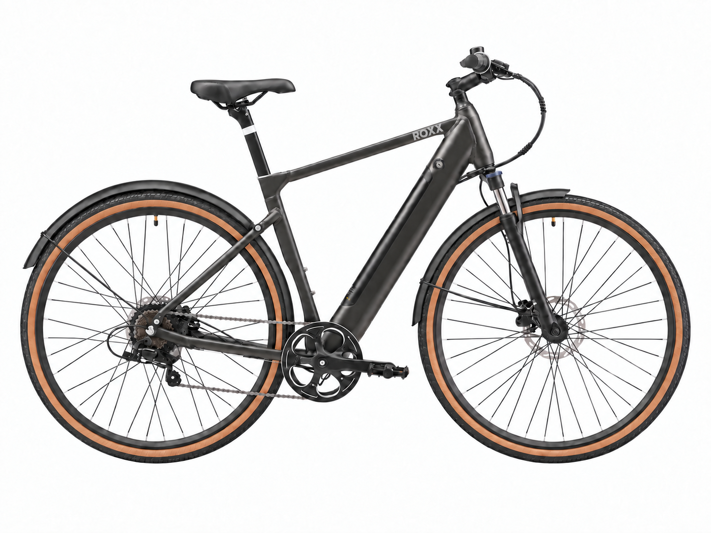 Roxx Gravel Grey - Een comfortabele e-bike voor dagelijks woon-werkverkeer