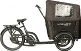 Vogue Superior Deluxe Zwart – Elektrische Bakfiets
