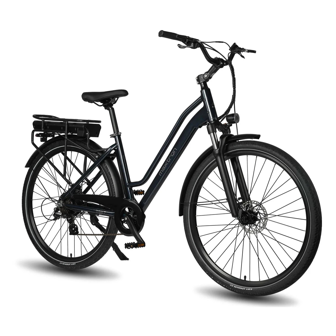 Maxtron Urban7 Donker Blauw – Comfortabele e-bike voor dagelijks gebruik