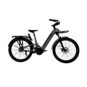 Vogue Artemis Grijs – Elektrische Fiets Middenmotor | Riemaandrijving