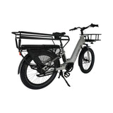 Vogue Avalanche Grijs – Elektrische Gezinsfiets Lage Instap | Voor 2 Kinderen