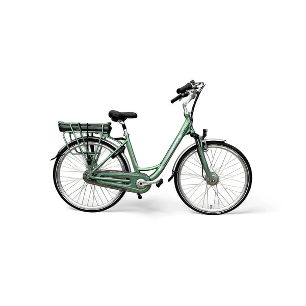 Vogue Basic E-bike Groen – Comfortabele stadsfiets met 13Ah accu