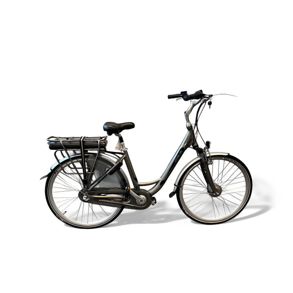Vogue Basic E-bike Grijs – Comfortabele stadsfiets met 13Ah accu