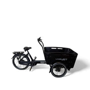 Vogue Carry 3 Zwart – Elektrische bakfiets met Bafang middenmotor