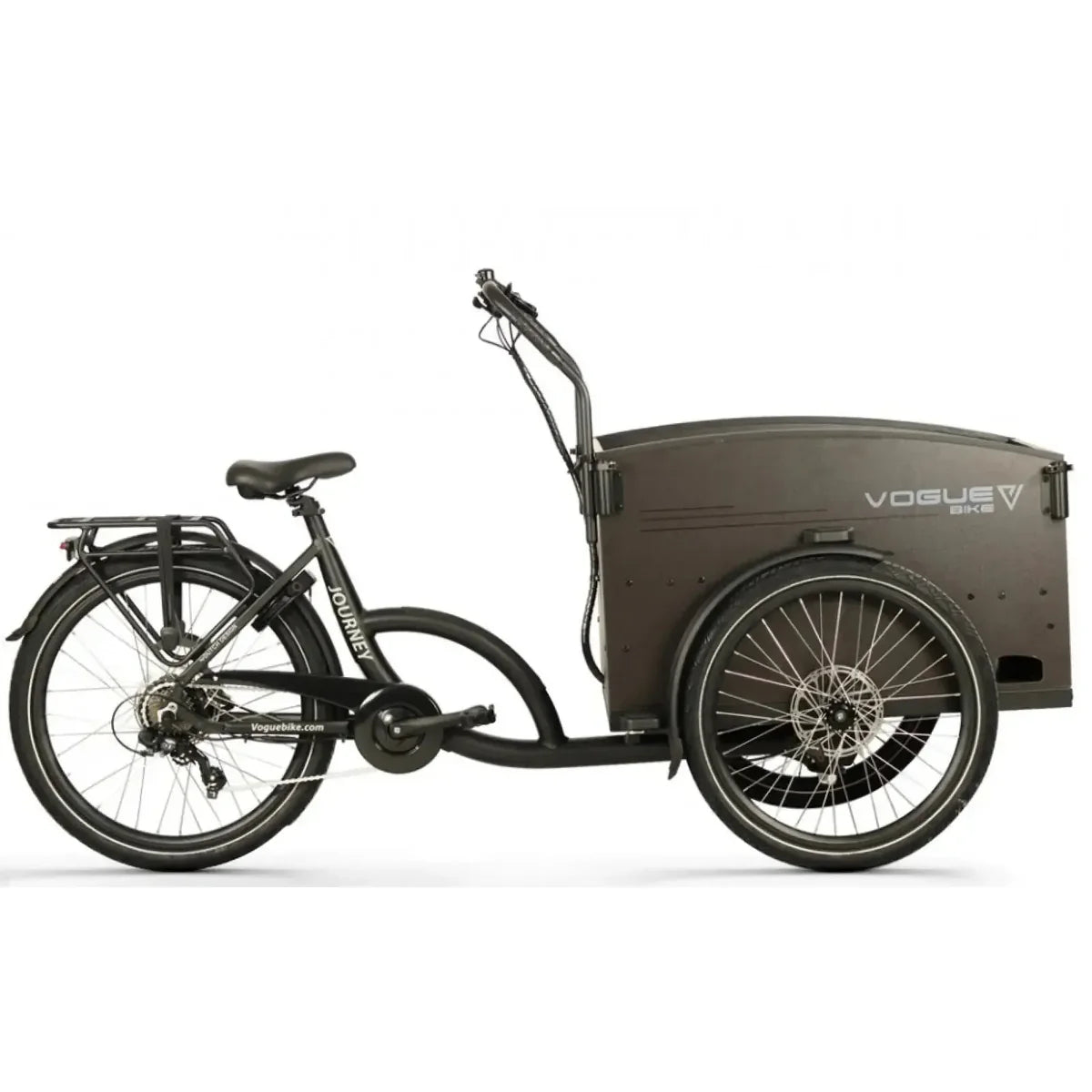 Vogue Journey Plus Matt Zwart – Elektrische bakfiets met middenmotor