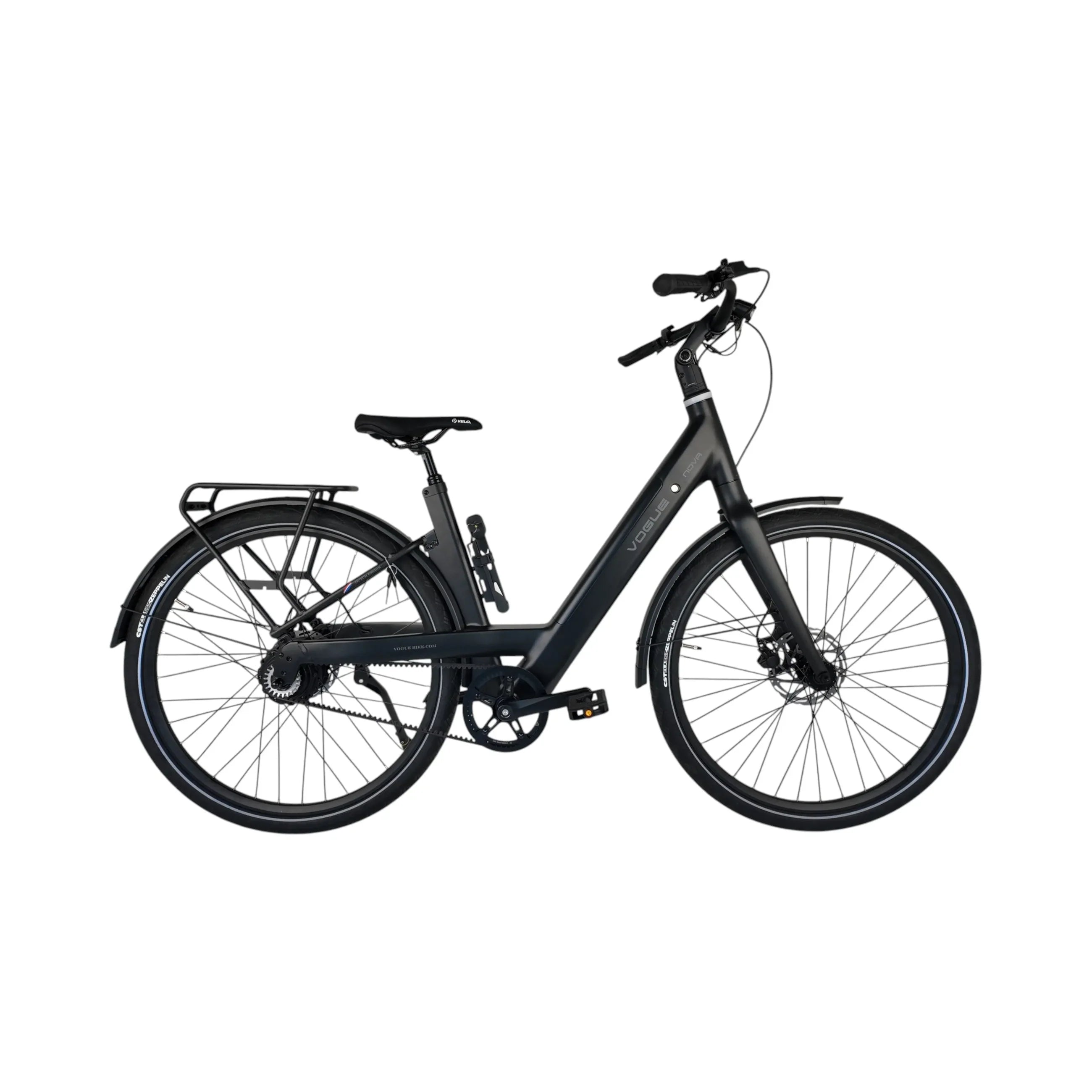 Vogue Nova Zwart – Automatische e-bike met riemaandrijving