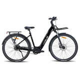 Vogue Pantheon Zwart – E-bike met middenmotor en riemaandrijving