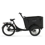 Vogue Superior Deluxe Zwart elektrische bakfiets
