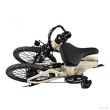Roxx X Beige - Compacte elektrische vouwfiets voor de stad