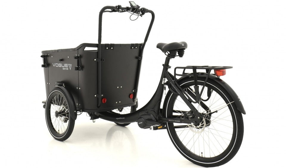 Vogue Superior Deluxe Zwart – Elektrische Bakfiets