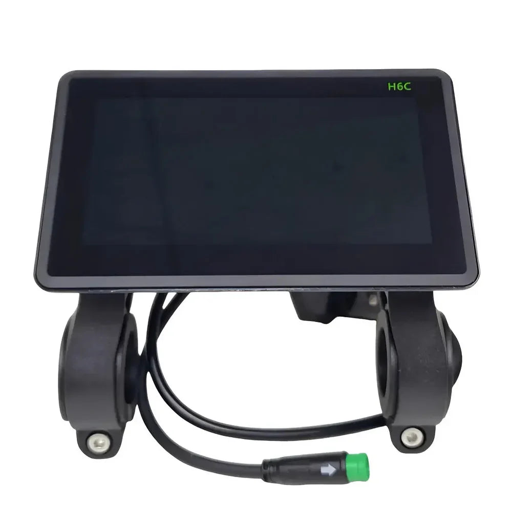 V20 Fatbike H6C LCD display voor e-bike, full kleur scherm, vervangend accessoire, toont snelheid tot 25 km/u