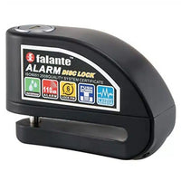 Disc locker with alarm