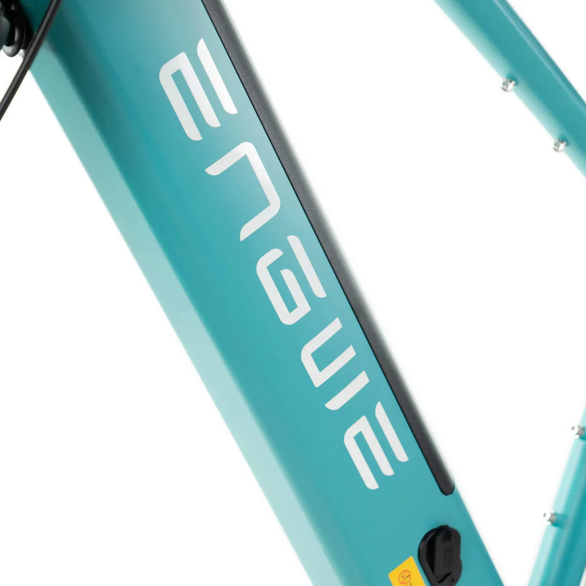 Engwe E26 blauwe elektrische fiets met accu, lage instap, comfortabele fatbike voor dagelijks gebruik en ritten.