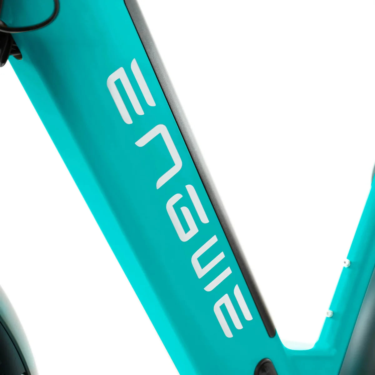 Elektrische fiets ENGWE E26 Blauwe lage instap fatbike, comfortabel voor dagelijks gebruik, met stevige frame en lage instap.