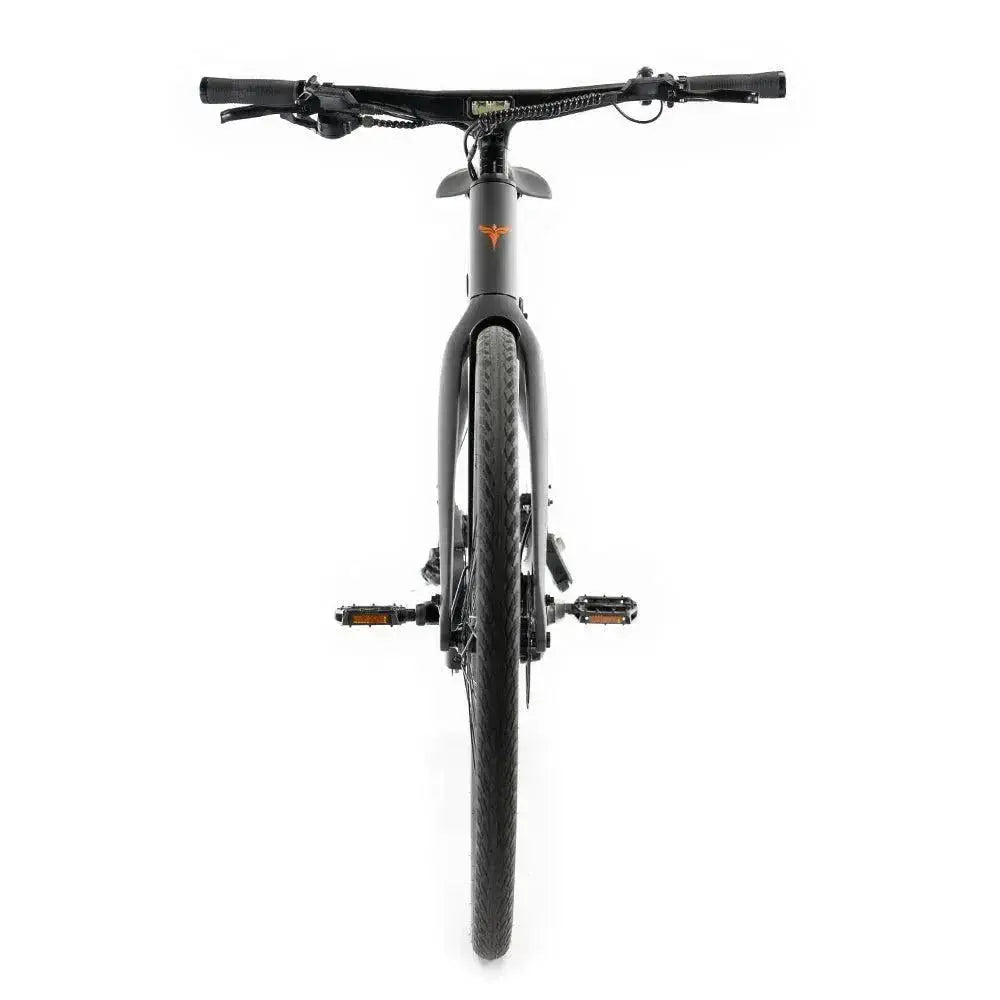 Engwe MapFour N1 Pro grijze elektrische fiets met middenmotor en lichtgewicht frame, geschikt voor stads- en recreatief gebruik