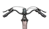 Maxtron Marathon Goud elektrische fiets met grote accu, frame en elektrische aandrijving zichtbaar in de afbeelding