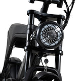 Ouxi C80 Mini compacte elektrische fatbike in doos, lichtgewicht en veelzijdige elektrische fiets voor avonturen.