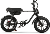 Elektrische fiets van Roxx Bike, Roxx S2+ in doos, inclusief onderdelen en accessoires voor montage.