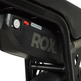 Elektrische fiets Roxx S2+ van Roxx Bike, gemonteerd en klaar voor gebruik, met zichtbare accu en frame in doos