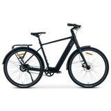 Roxx SM5 elektrische fiets in zwart, brandnieuw en in doos, geproduceerd door Roxx Bike, klaar voor montage en gebruik.