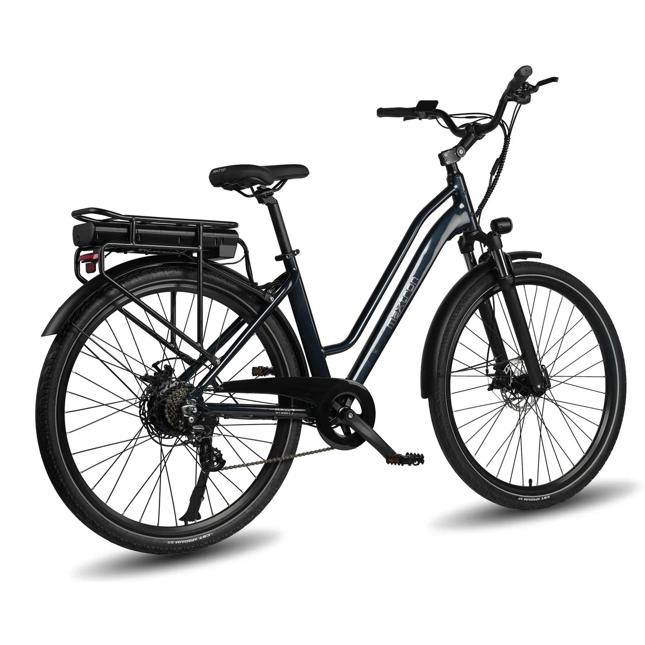Maxtron Urban7 Donker Blauw – Comfortabele e-bike voor dagelijks gebruik
