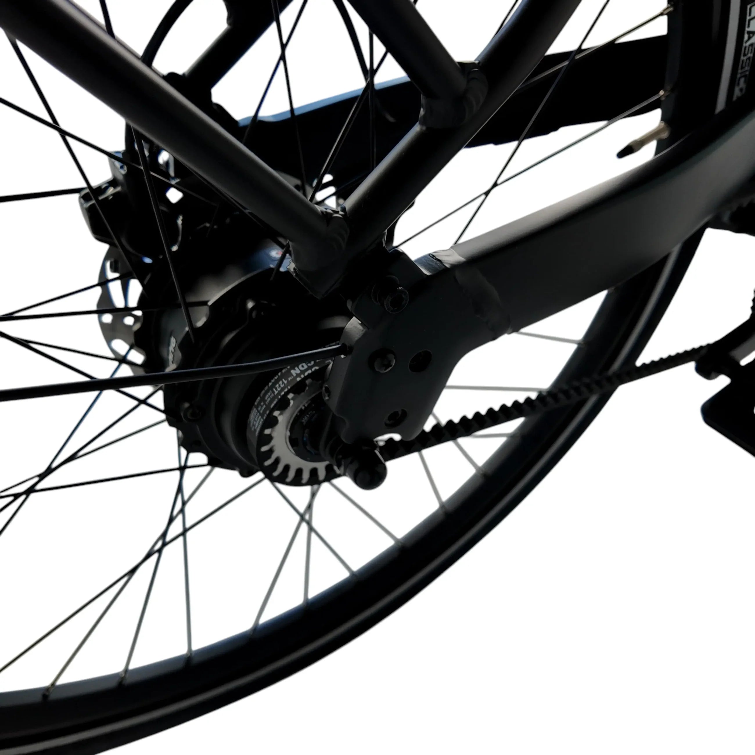 Vogue Nova Zwart – automatische e-bike met riemaandrijving