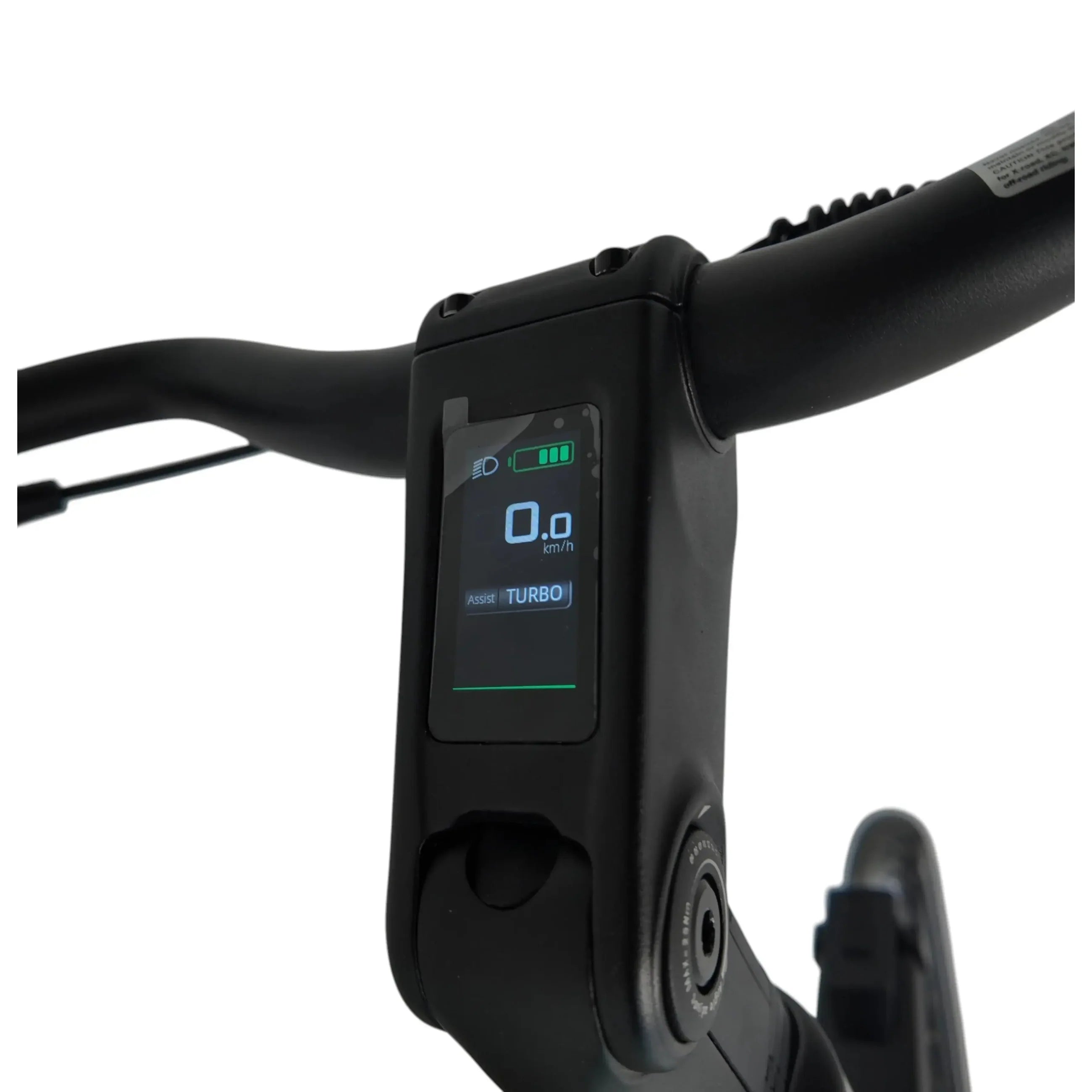 Vogue Prestige heren e-bike met cementgrijze riem en middenmotor, stadsfiets met luxe afwerking en moderne design.