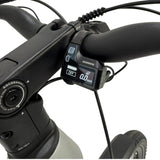 Vogue SUV Grijs elektrische fiets met Shimano middenmotor, comfortabele e-bike met stevige frameset en moderne ontwerp.