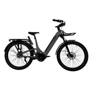 Vogue Artemis Grijs – Elektrische Fiets Middenmotor | Riemaandrijving