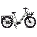 Vogue Avalanche Grijs – Elektrische Gezinsfiets Lage Instap | Voor 2 Kinderen