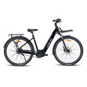 Vogue Pantheon Zwart – E-bike met middenmotor en riemaandrijving